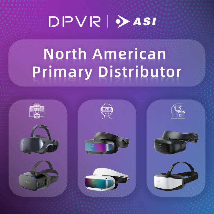 DPVR has announced a partnership with ASI Corp for the distribution of their VR headsets.