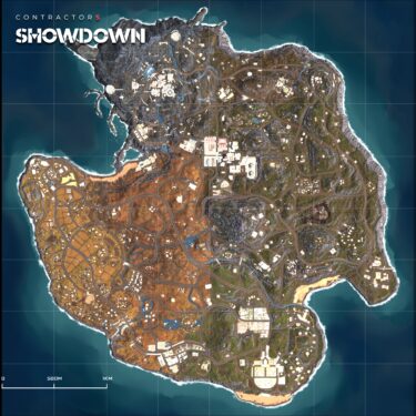 Map of Contractors Showdown.