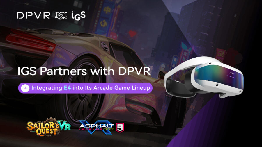 DPVR partners with arcade & mobile games developer IGS