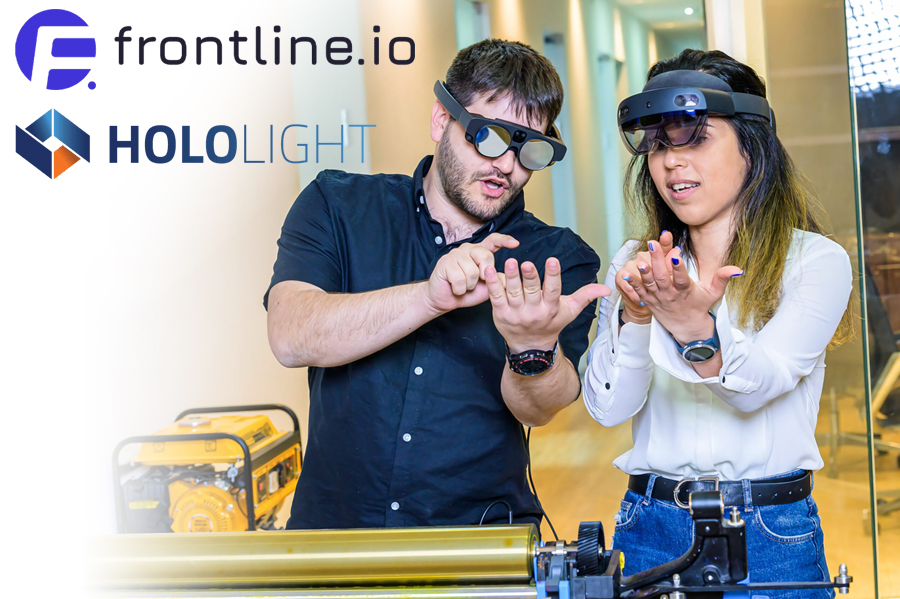 frontline.io & Hololight announce XR training partnership