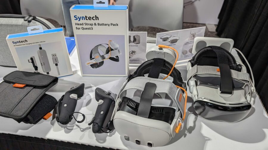 Syntech unveils new line of XR accessories at AWE USA 2024