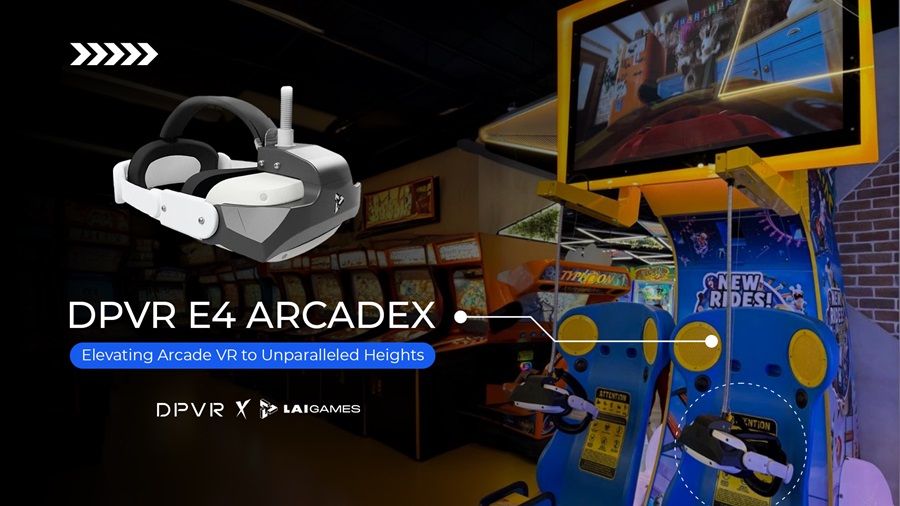 DPVR and LAI Games Collaborate to Incorporate E4 Devices into VR Arcades