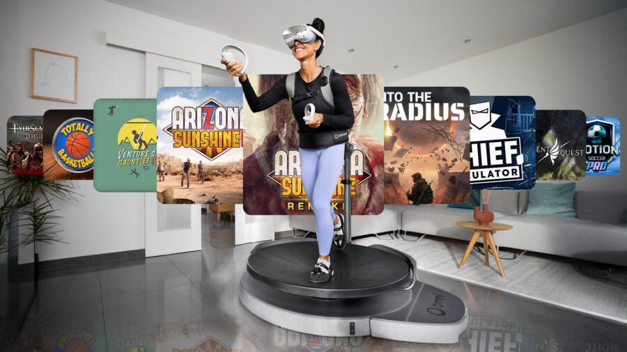 Virtuix Broadens Omni One VR Treadmill Collection with 9 Additional Games