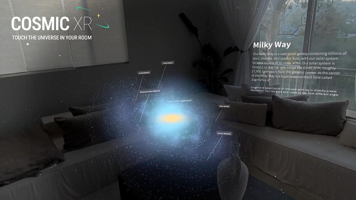 Meta Quest 3: Cosmic XR brings the beauty of space into your living room