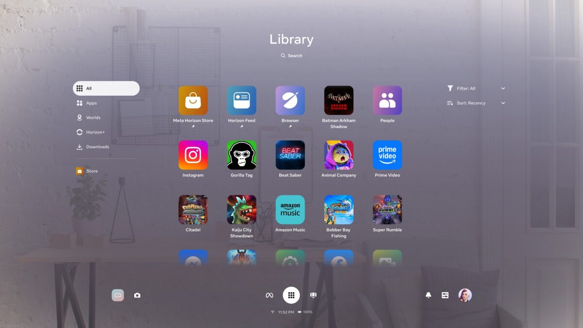 Meta Quest update brings a refreshed user interface and three-dimensional Instagram images