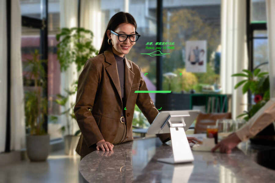 Rokid Incorporates Alipay Into AR Glasses for In-Store Transactions